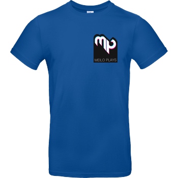 MeiloPlays MeiloPlays - Logo Pocket T-Shirt B&C EXACT 190 - Royal