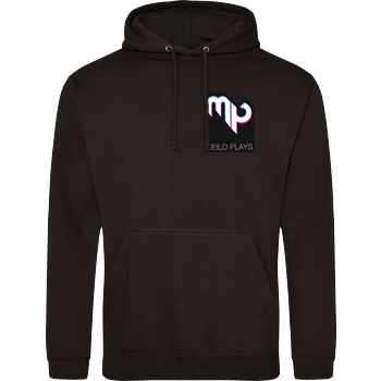 MeiloPlays MeiloPlays - Logo Pocket Sweatshirt JH Hoodie - Schwarz
