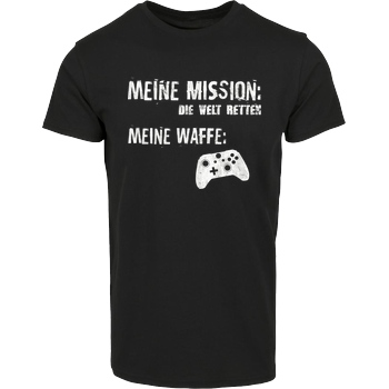bjin94 Meine Mission v2 T-Shirt Hausmarke T-Shirt  - Schwarz