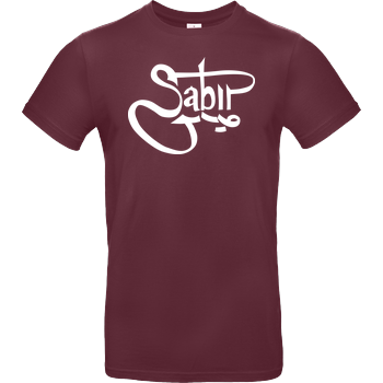 MemoHD - Sabir Shirt B&C EXACT 190 - Bordeaux