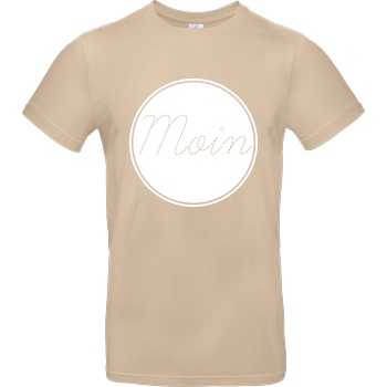 Miamouz Mia - Moin im Kreis T-Shirt B&C EXACT 190 - Sand