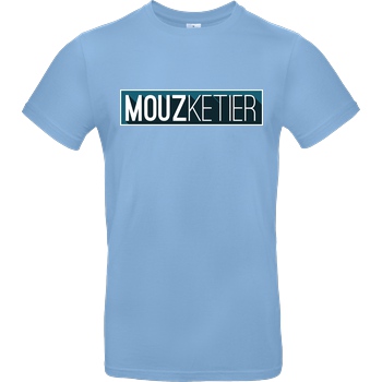 Miamouz Mia - Mouzketier T-Shirt B&C EXACT 190 - Hellblau