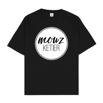 Miamouz Mia - Mouzketier im Kreis T-Shirt Oversize T-Shirt - Schwarz
