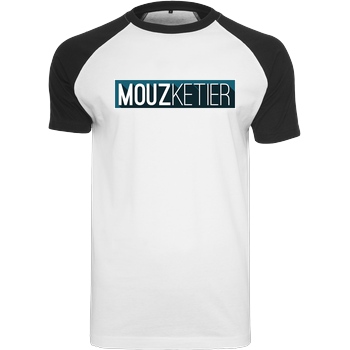 Miamouz Mia - Mouzketier T-Shirt Raglan-Shirt weiß
