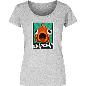 Miamouz Mia - NulpNulp T-Shirt Damenshirt heather grey