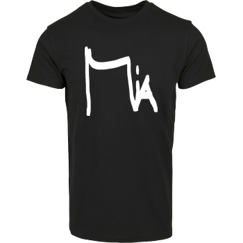 Miamouz Miamouz - Unterschrift T-Shirt Hausmarke T-Shirt  - Schwarz