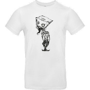 Mien Wayne Mien Wayne - Brainwash T-Shirt B&C EXACT 190 - Weiß