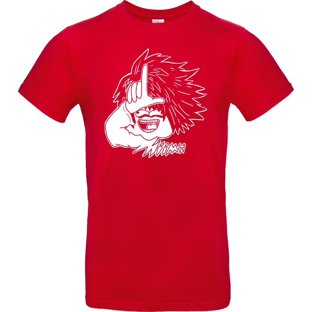 Mii Mii MiiMii - Deathnote T-Shirt B&C EXACT 190 - Rot