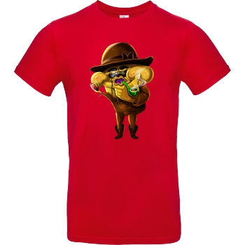 Mii Mii MiiMii - Detektiv T-Shirt B&C EXACT 190 - Rot