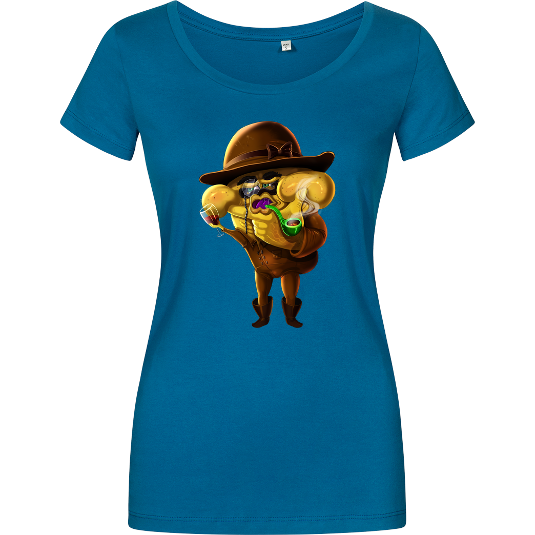 Mii Mii MiiMii - Detektiv T-Shirt Damenshirt petrol