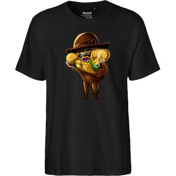 MiiMii - Detektiv Fairtrade T-Shirt - schwarz