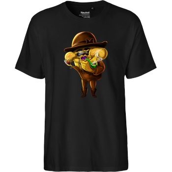 Mii Mii MiiMii - Detektiv T-Shirt Fairtrade T-Shirt - schwarz