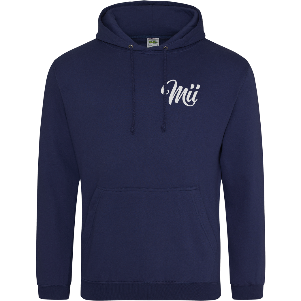 Mii Mii MiiMii - embroided Logo Sweatshirt JH Hoodie - Navy