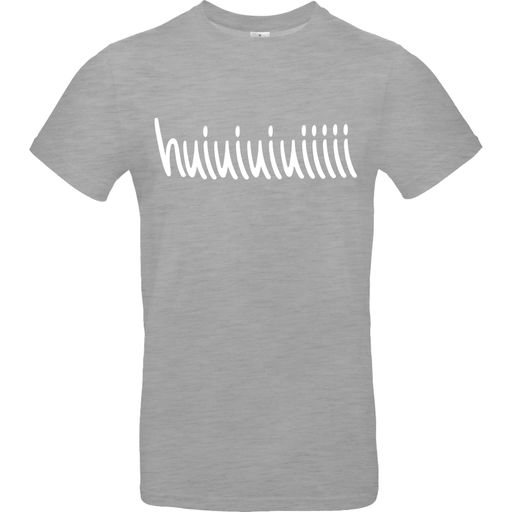 Mii Mii MiiMii - huiuiuiuiiiiii T-Shirt B&C EXACT 190 - heather grey