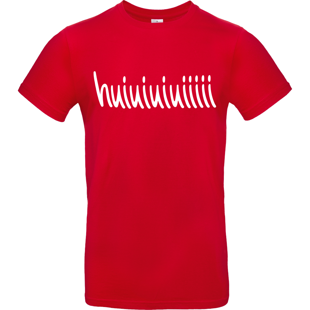 Mii Mii MiiMii - huiuiuiuiiiiii T-Shirt B&C EXACT 190 - Rot
