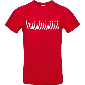 Mii Mii MiiMii - huiuiuiuiiiiii T-Shirt B&C EXACT 190 - Rot