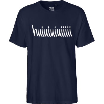 Mii Mii MiiMii - huiuiuiuiiiiii T-Shirt Fairtrade T-Shirt - navy