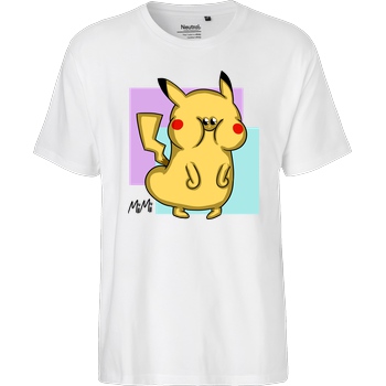 Mii Mii MiiMii - Miikachu T-Shirt Fairtrade T-Shirt - weiß