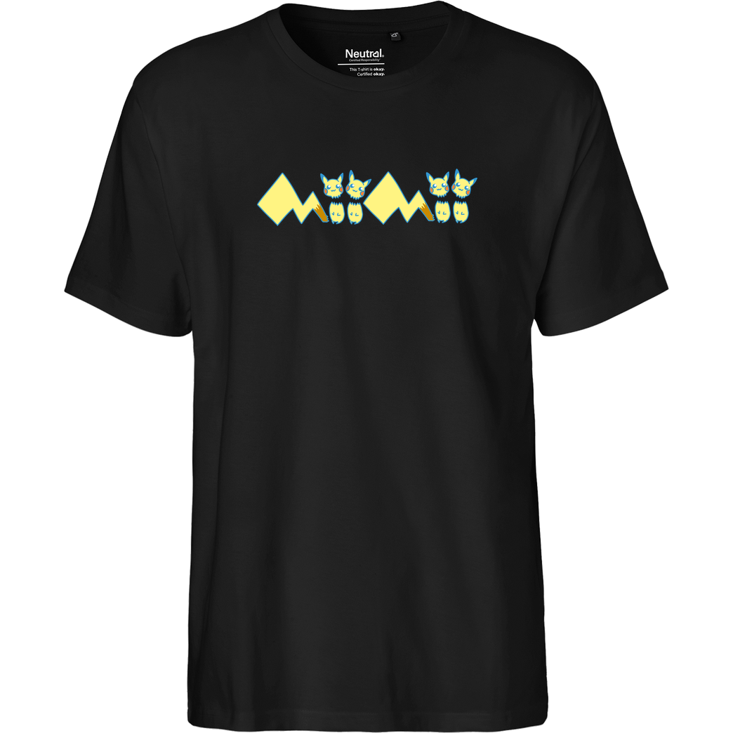 Mii Mii MiiMii - Pika T-Shirt Fairtrade T-Shirt - schwarz