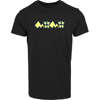 MiiMii - Pika Hausmarke T-Shirt  - Schwarz