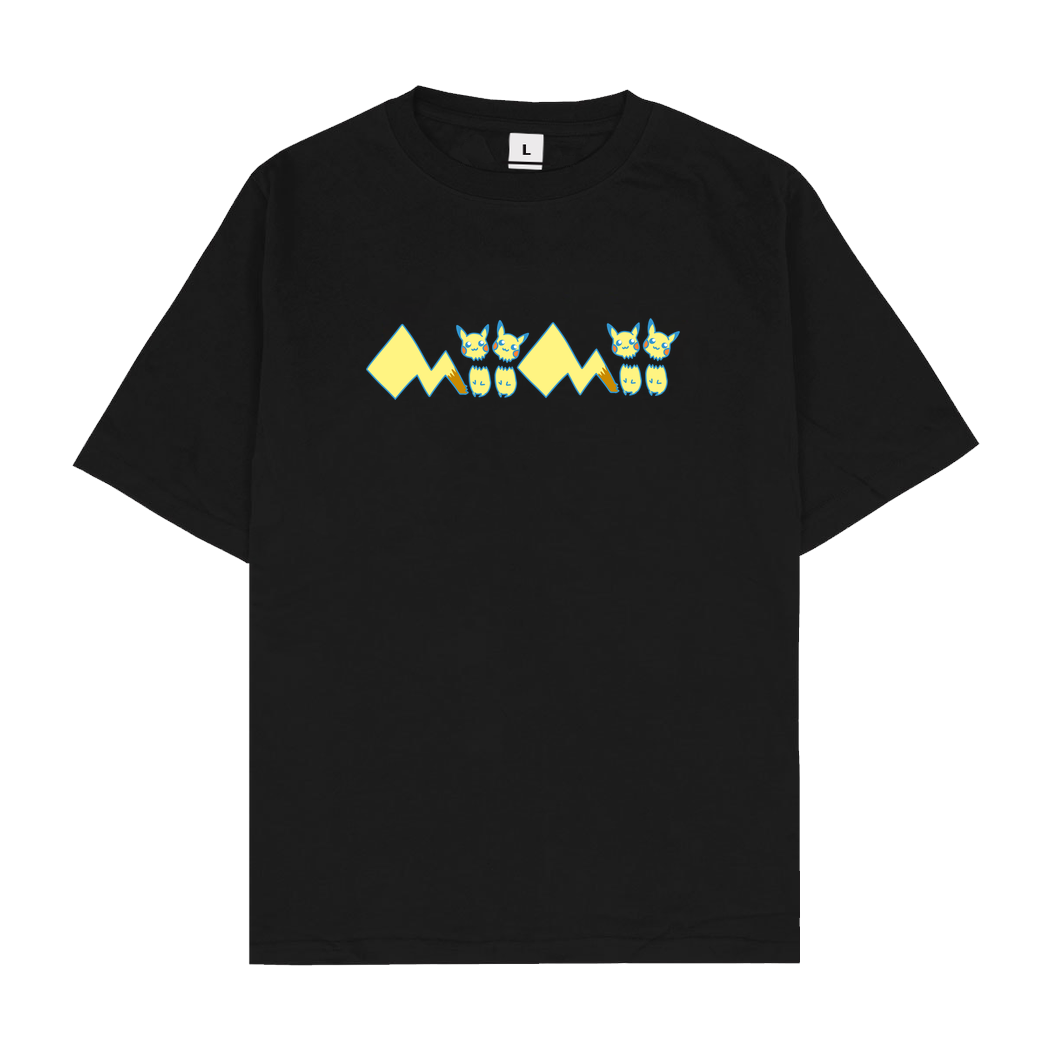 Mii Mii MiiMii - Pika T-Shirt Oversize T-Shirt - Schwarz