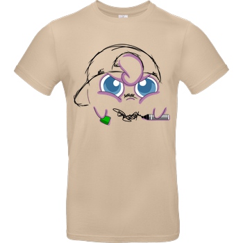 Mii Mii MiiMii - Pummel Mii T-Shirt B&C EXACT 190 - Sand