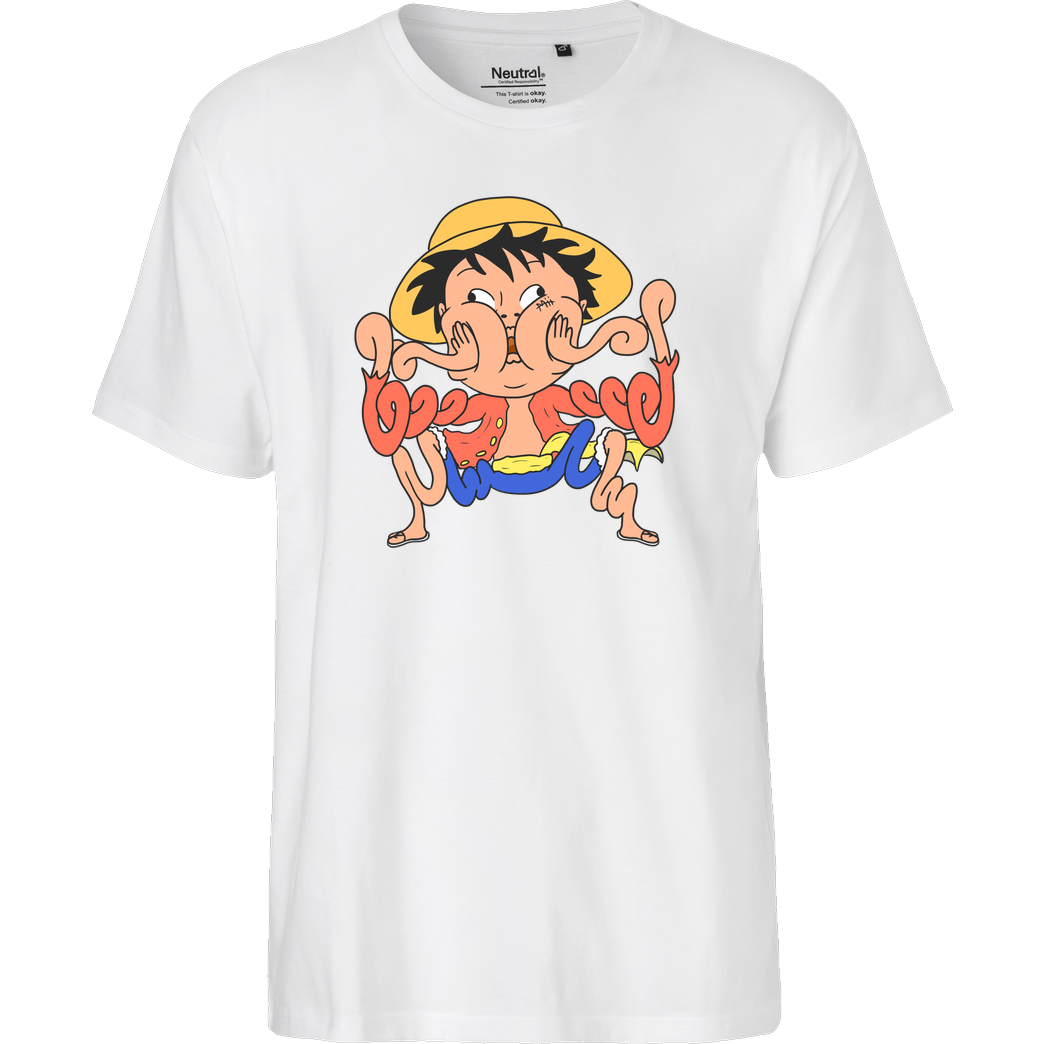 Mii Mii MiiMii - Ruffy T-Shirt Fairtrade T-Shirt - weiß