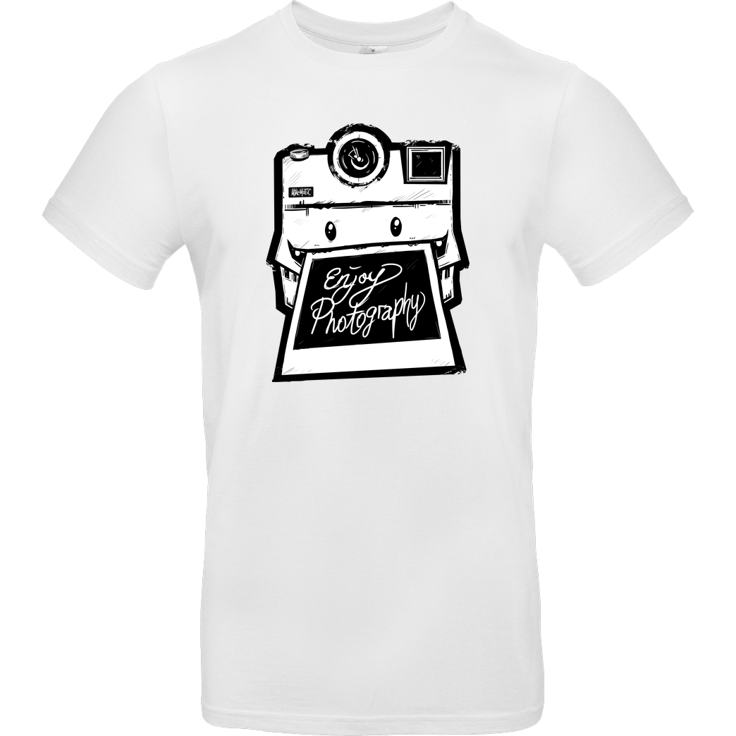 FilmenLernen.de Monstermatic T-Shirt B&C EXACT 190 - Weiß