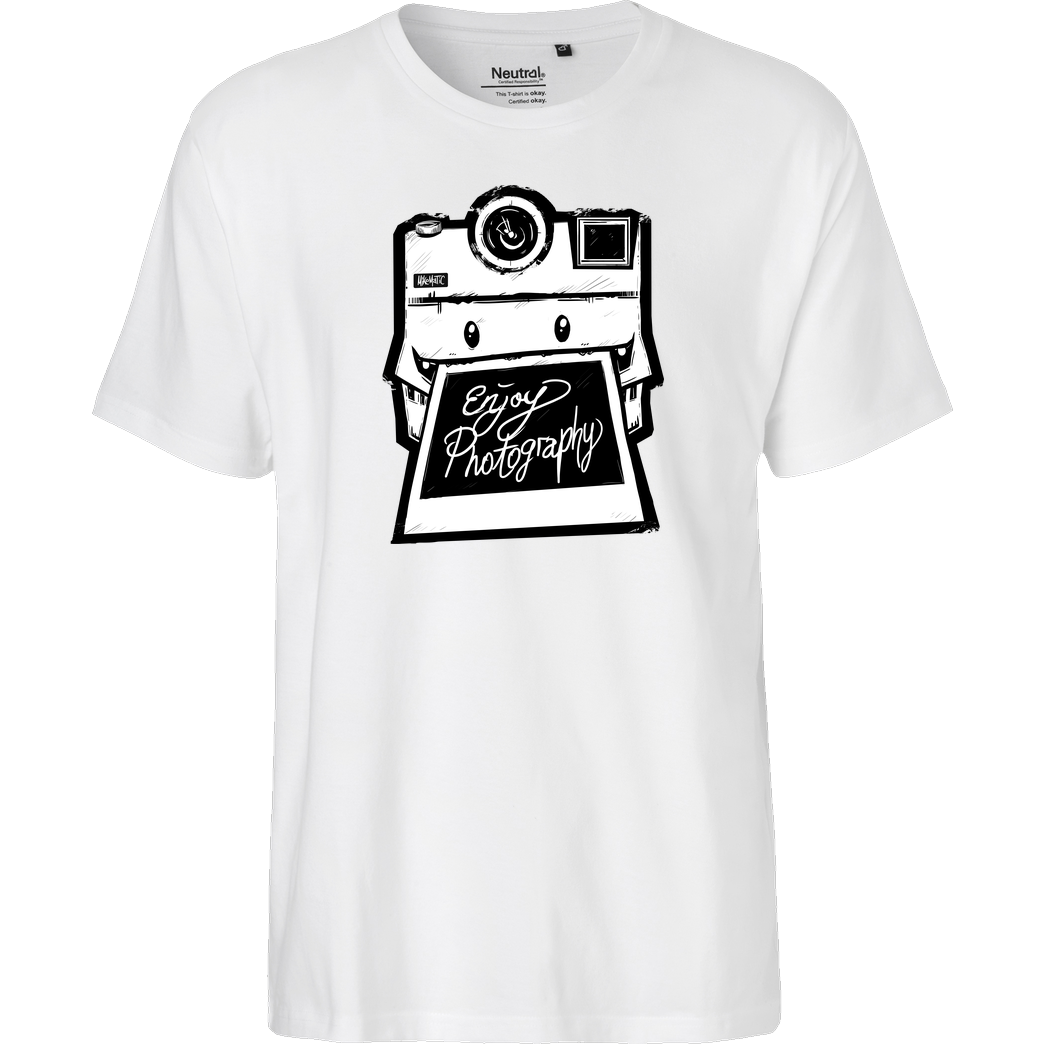 FilmenLernen.de Monstermatic T-Shirt Fairtrade T-Shirt - weiß
