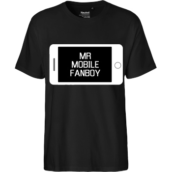 MrMobilefanboy MrMobilefanboy - Logo T-Shirt Fairtrade T-Shirt - schwarz