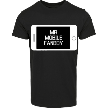 MrMobilefanboy MrMobilefanboy - Logo T-Shirt Hausmarke T-Shirt  - Schwarz