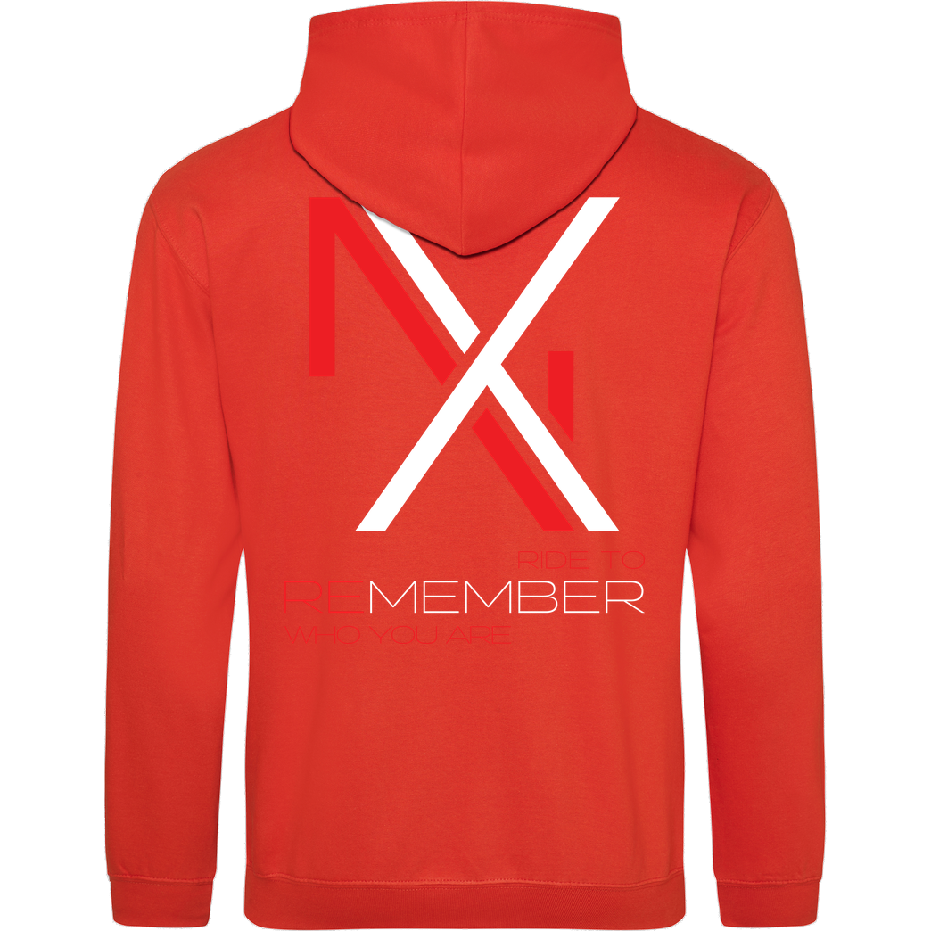 Nanaxyda Nanaxyda - NX (Rot) Sweatshirt JH Hoodie - Orange