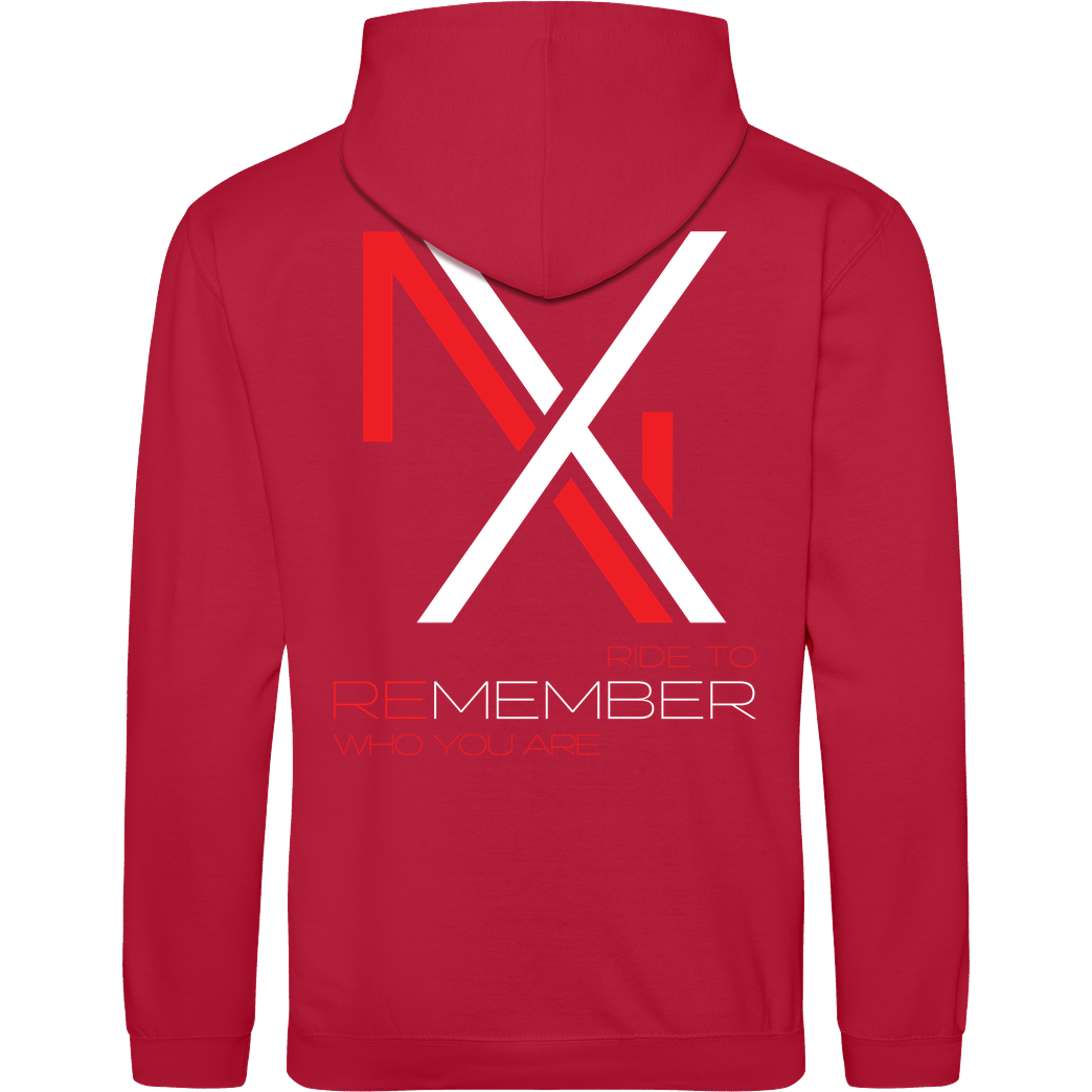 Nanaxyda Nanaxyda - NX (Rot) Sweatshirt JH Hoodie - Rot