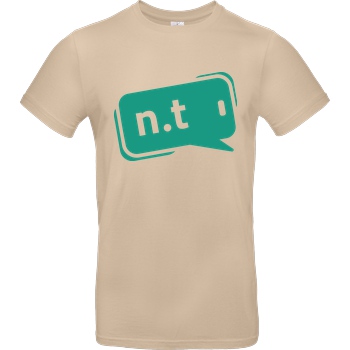 neuland.tips neuland.tips - Logo T-Shirt B&C EXACT 190 - Sand