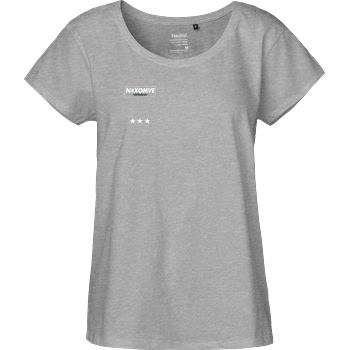 nexotekHD NexotekHD - Nexomove T-Shirt Fairtrade Loose Fit Girlie - heather grey