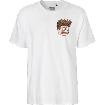 NichtNilo NichtNilo - monkaS Pocket T-Shirt Fairtrade T-Shirt - weiß