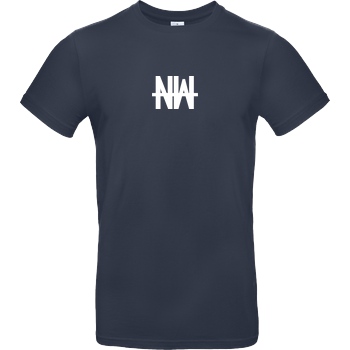 Niklas Wetterhahn Niklas Wetterhahn - Wolf Logo T-Shirt B&C EXACT 190 - Navy