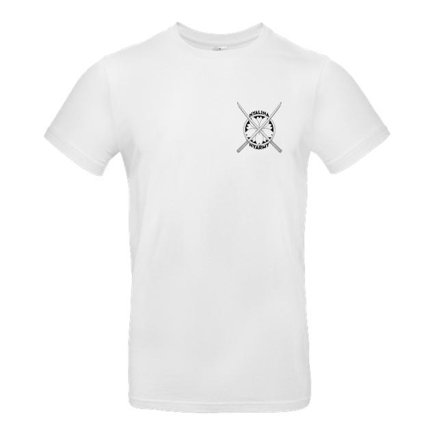 Nyalina - Nyalina - Katana black - T-Shirt - B&C EXACT 190 - Weiß