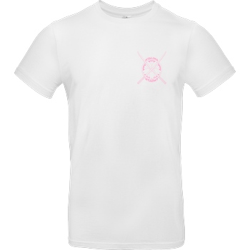 Nyalina Nyalina - Katana pink T-Shirt B&C EXACT 190 - Weiß