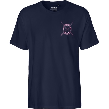 Nyalina Nyalina - Katana pink T-Shirt Fairtrade T-Shirt - navy