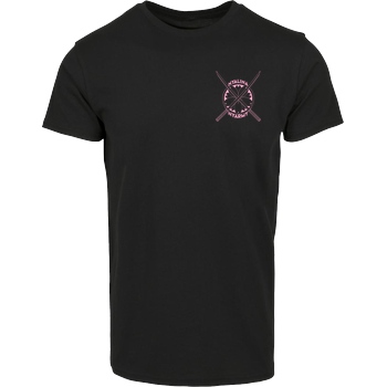 Nyalina Nyalina - Katana pink T-Shirt Hausmarke T-Shirt  - Schwarz