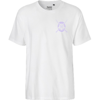 Nyalina Nyalina - Kunai purple T-Shirt Fairtrade T-Shirt - weiß