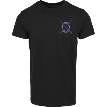 Nyalina Nyalina - Kunai purple T-Shirt Hausmarke T-Shirt  - Schwarz