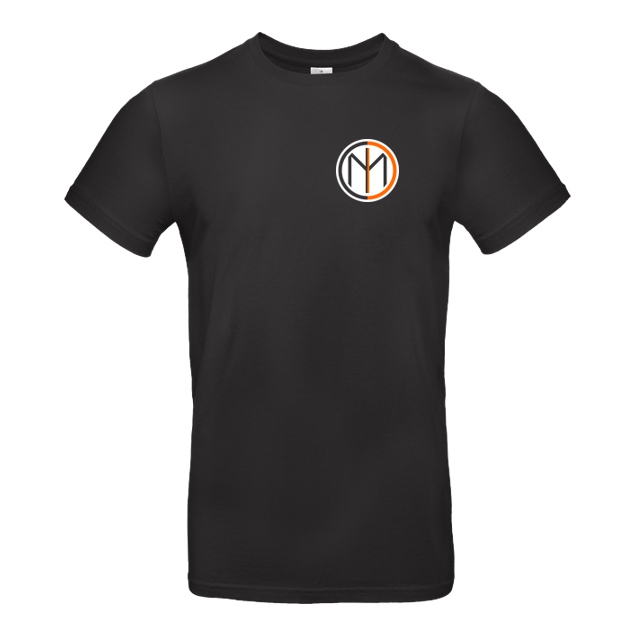 Omid - O - Logo - T-Shirt - B&C EXACT 190 - Schwarz
