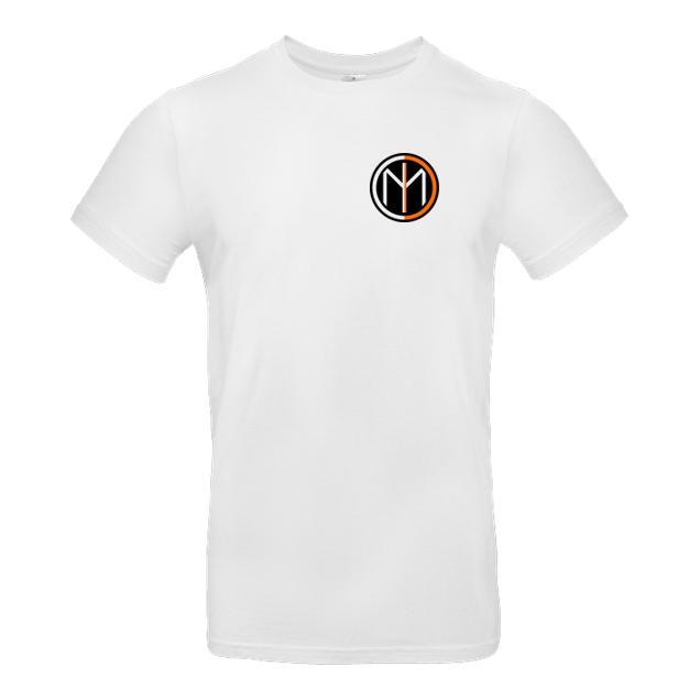 Omid - O - Logo - T-Shirt - B&C EXACT 190 - Weiß