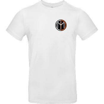 Omid O - Logo T-Shirt B&C EXACT 190 - Weiß