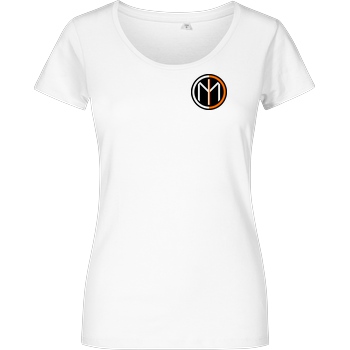 Omid O - Logo T-Shirt Damenshirt weiss