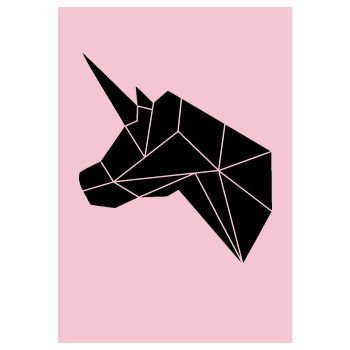 OliPocket - Logo Kunstdruck rosa