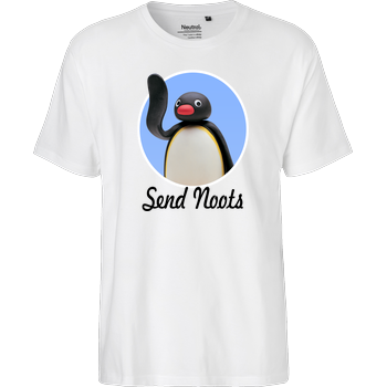 OliPocket - Send Noots Fairtrade T-Shirt - weiß