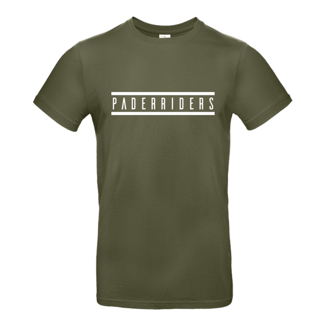 PaderRiders - PaderRiders - Logo - T-Shirt - B&C EXACT 190 - Khaki